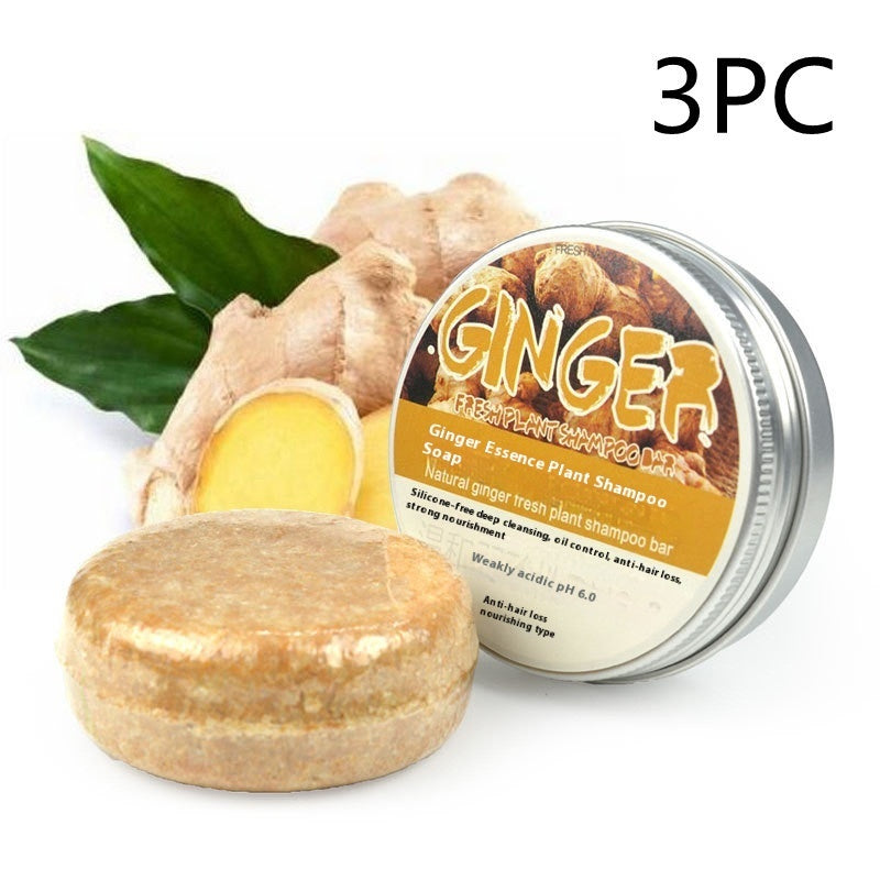 Fresh Handmade Ginger Skin Care Shampoo Conditioner Essential Oil Soap Nourishing
