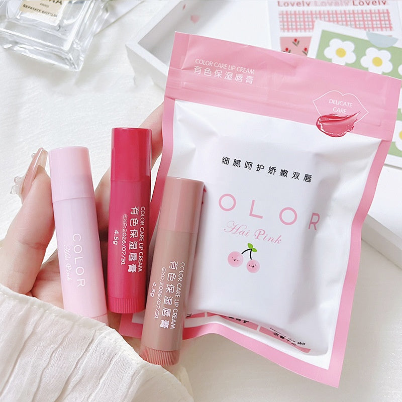 Color Moisturizing Lip Balm Lipstick Moisturizing Fade Lip Lines