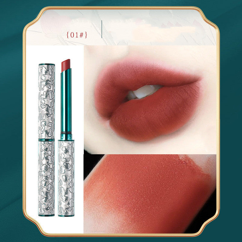 Lip Art Gilt Gold Velvet Lipstick Non Fading Non Stick Cup