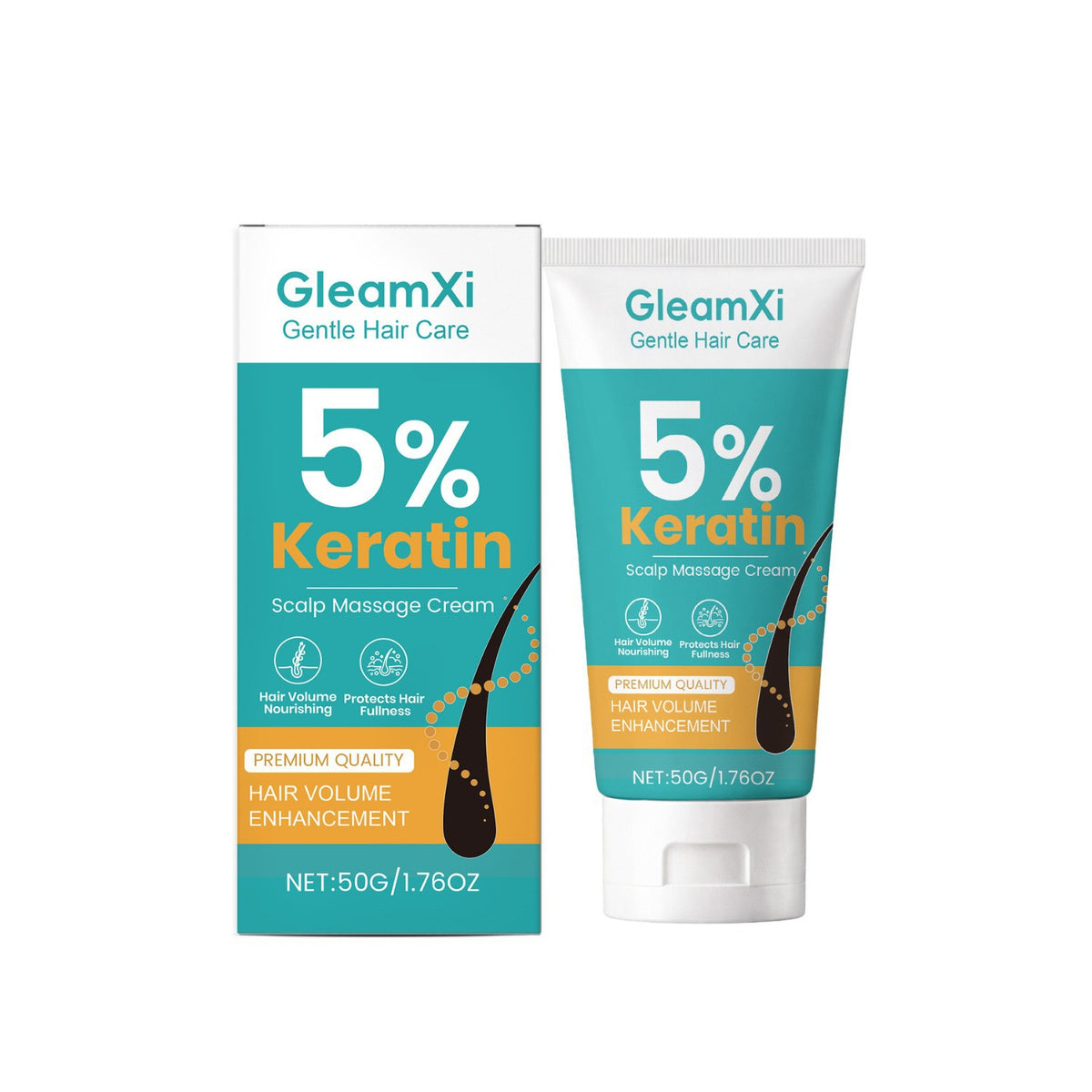 GleamXi Keratin Scalp Massage Cream