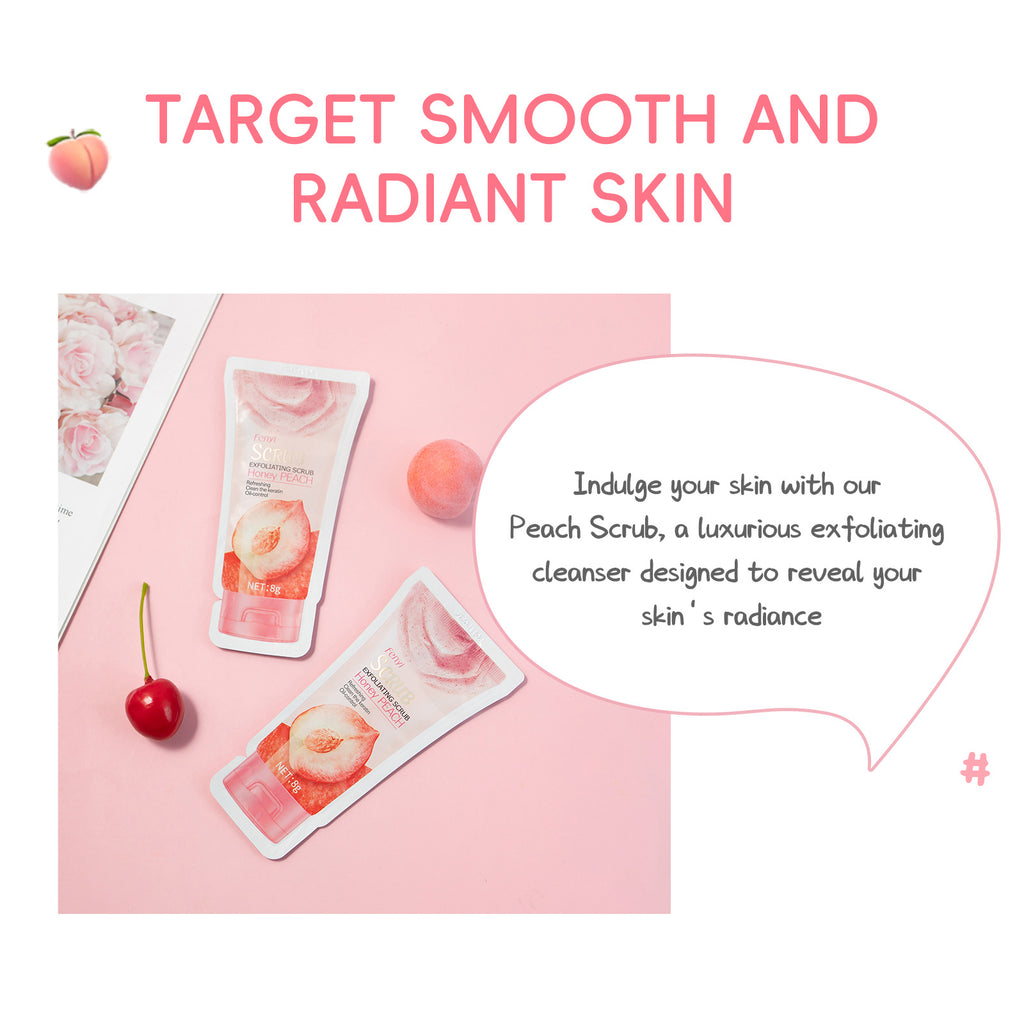 Fenyi Peach Light Sense Body Scrub Cream