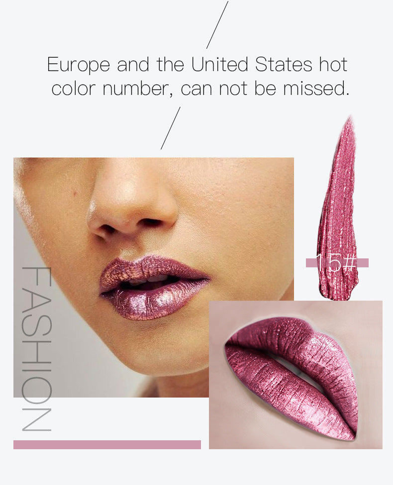 Pudaier Pearly Moisturizing Lip Glaze Future Series INS Cross-borde
