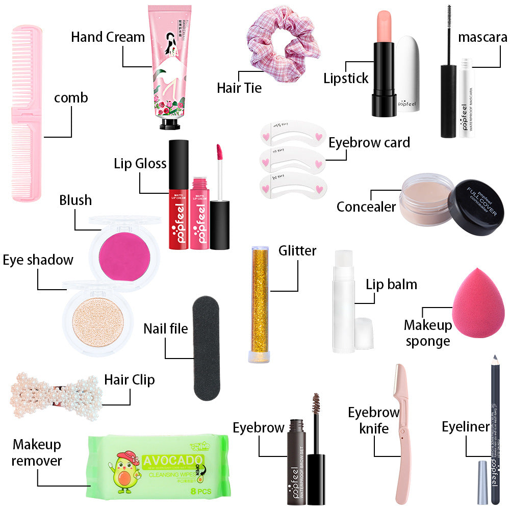 Popfeel Holiday Gift Box Lipstick Eye Shadow Set
