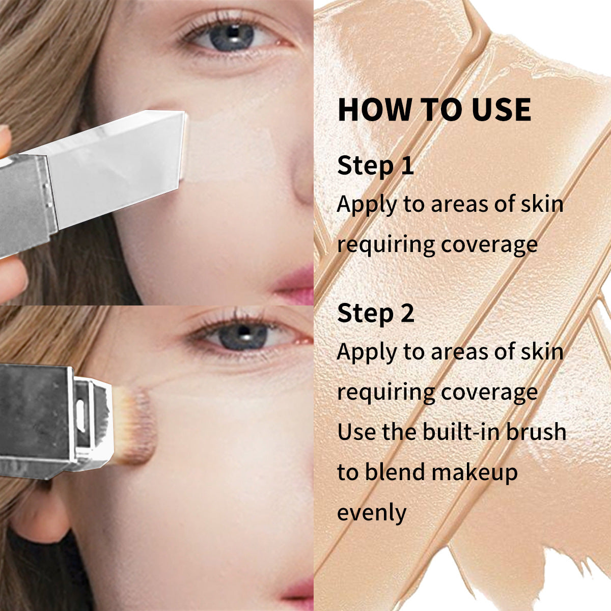 Barvena Lightweight Hydrating And Smoothing 2-in-1 Color-changing Foundation Stick