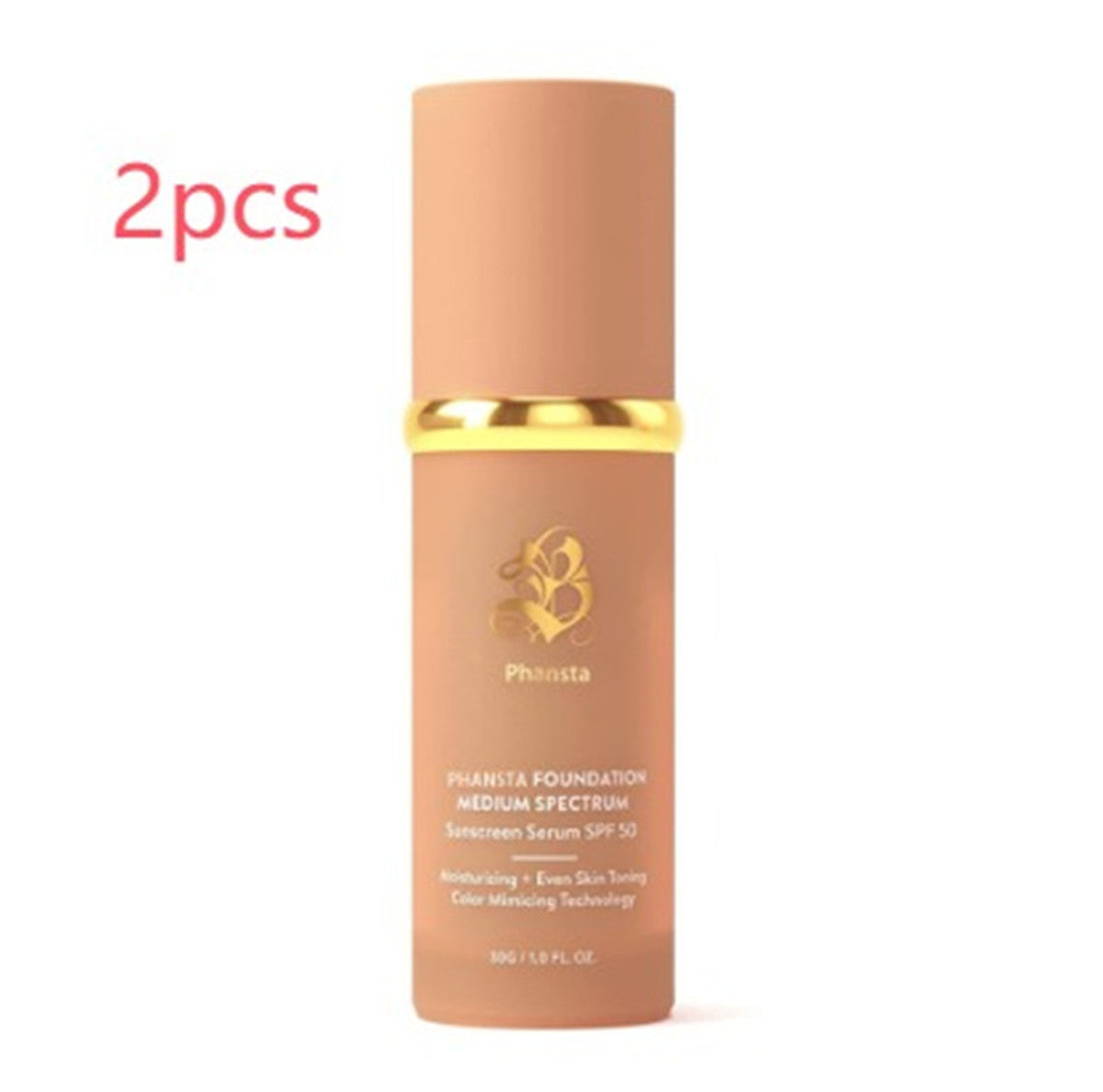 Phansta 4-in-1 Bionic Color-changing Concealer Foundation Moisturizing Nourishing Foundation
