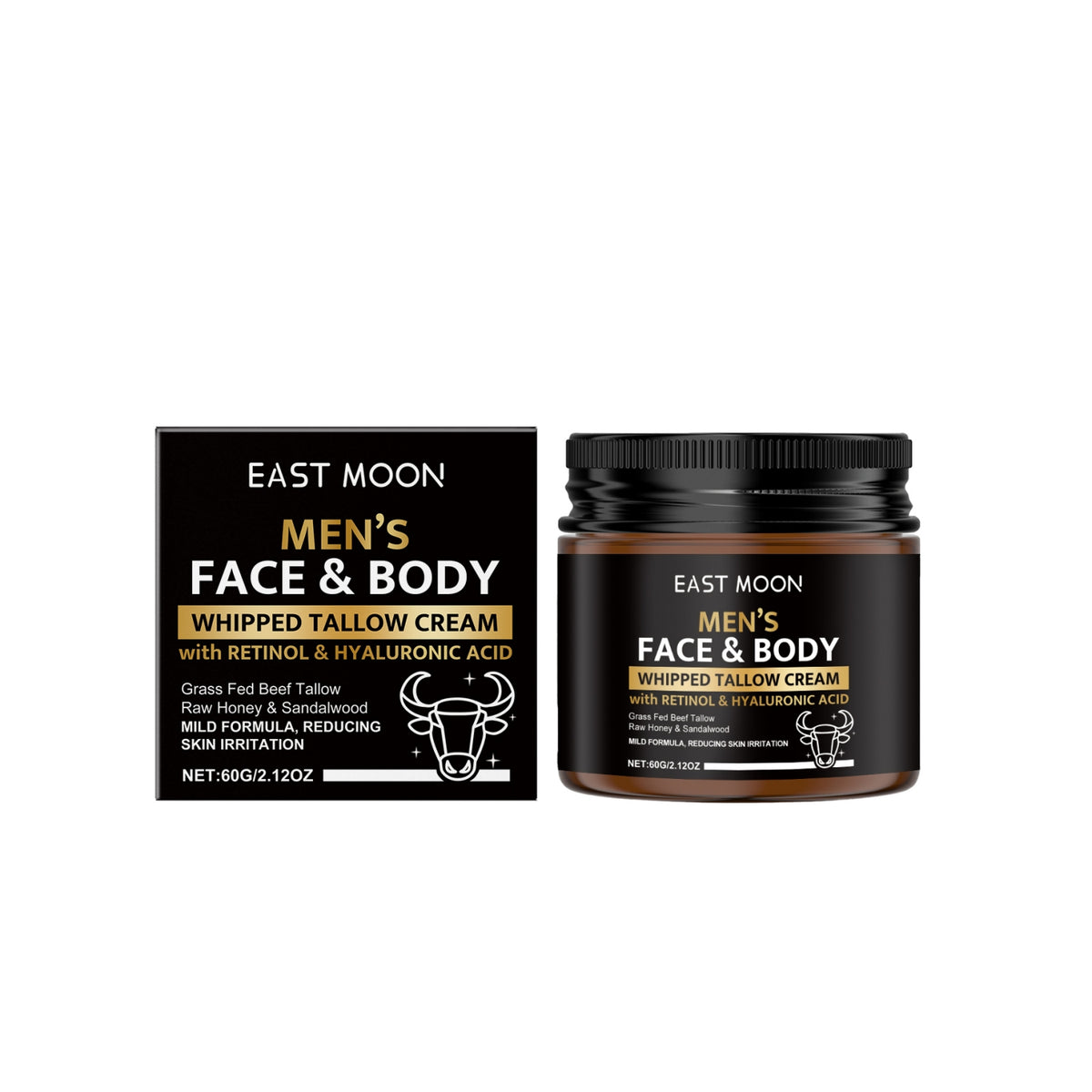 East Moon Men's Facial Moisturizing Cream