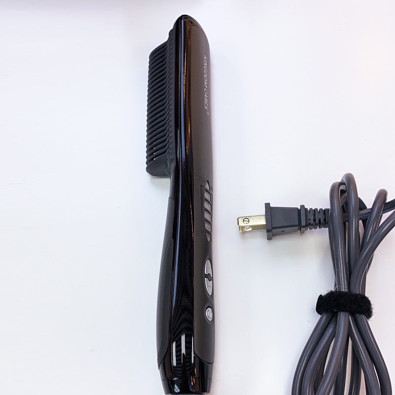 KingdomCares Straight hair comb curling iron