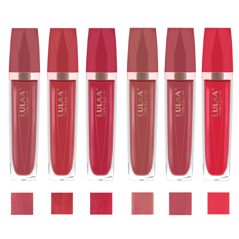 Lulaa 18 color matte top velvet lipstick