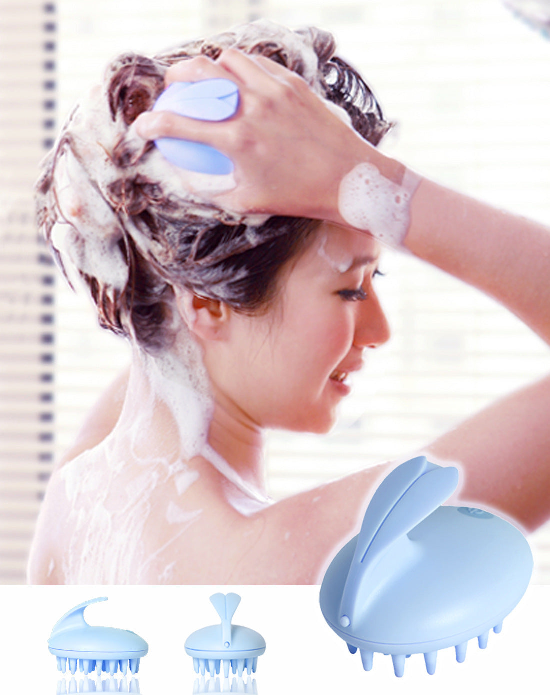 Head massage brush desktop massage shampoo brush shampoo comb massage comb