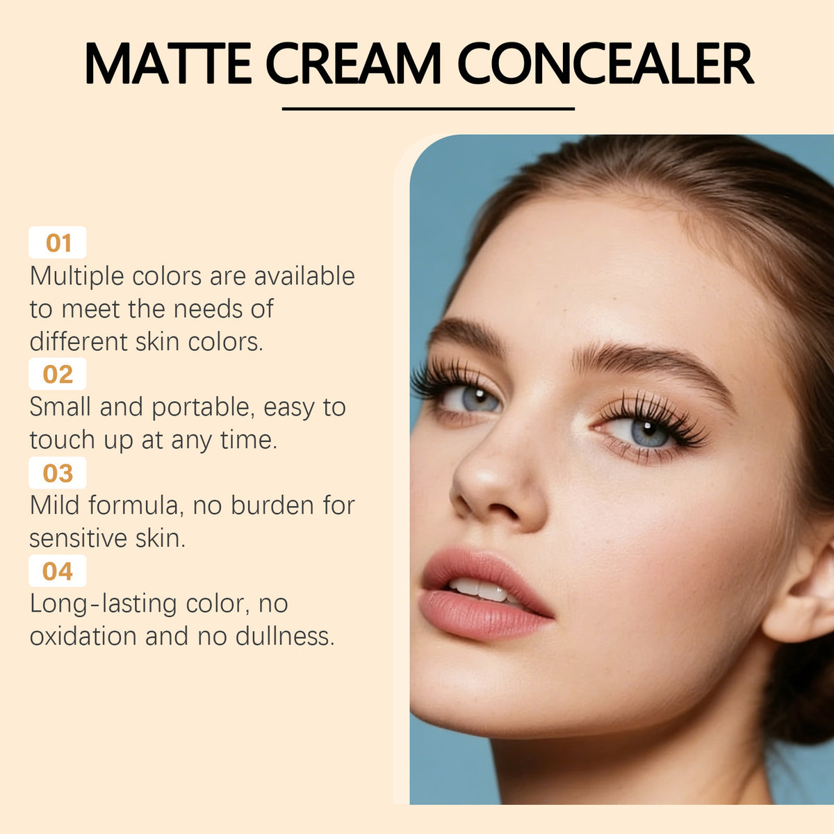 Zephoco Natural Lightweight And Smooth Foundation With Sheer Finish And Graduated Buildable Coverage