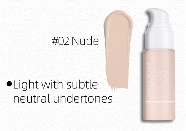 Langmanni Matte oil control Concealer liquid foundation