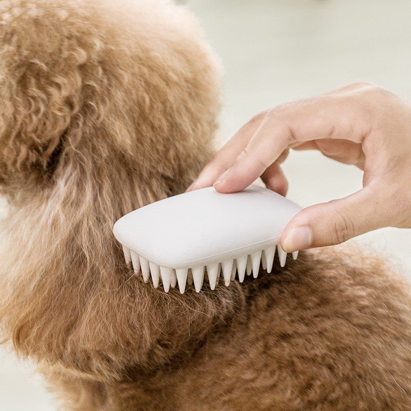 Silicone hair comb pet cats and dogs universal non-slip massage comb