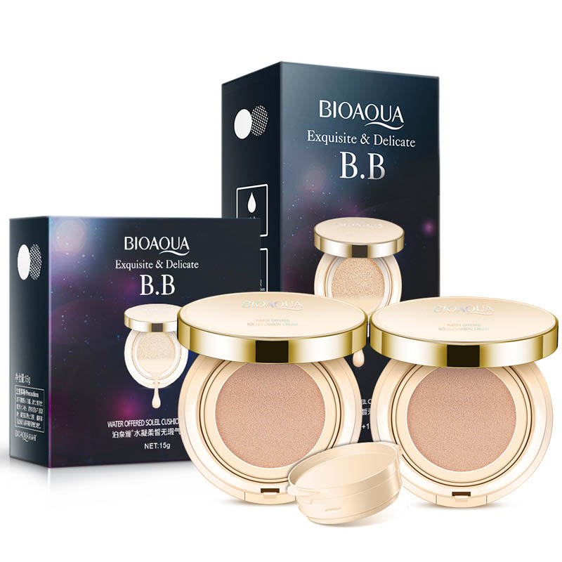 Bioaqua Air Cushion BB Cream 3 Color Concealer Moisturizing Foundation Brightening Flawless Makeup Bare For Face Beauty Makeup