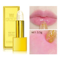 Lakerain Nourishing Moisturizing Shiny Gold Foil Color-changing Lipstick