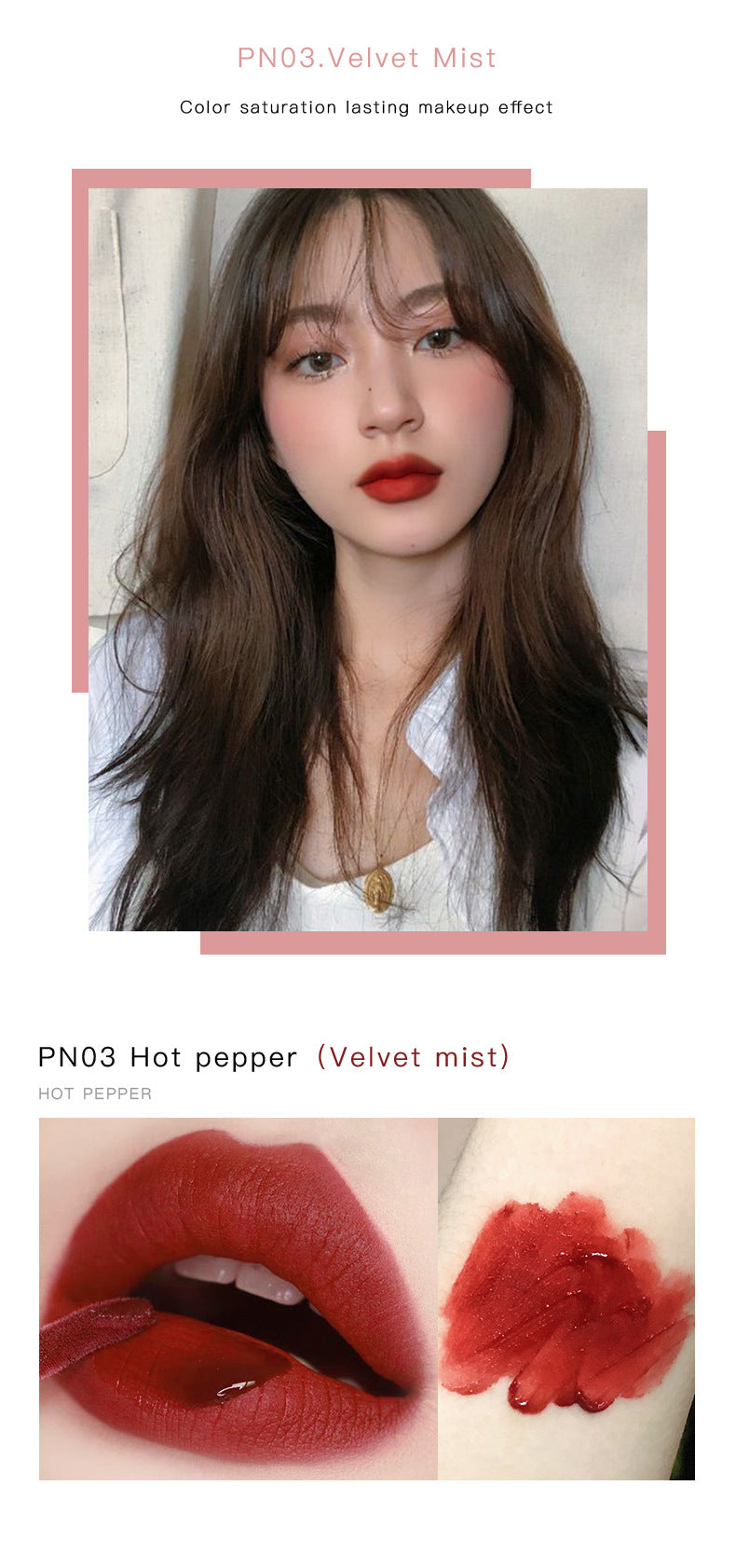 Flash Moment Mini Capsule Lip Lacquer Mirror Matte Velvet Three Series Lip Lacquer Suit Color Rendering Moisturizing No Stain On Cup