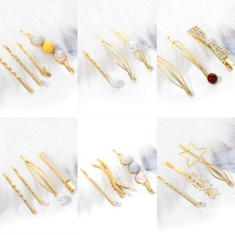 hair pin female word clip Liu Haihai clip