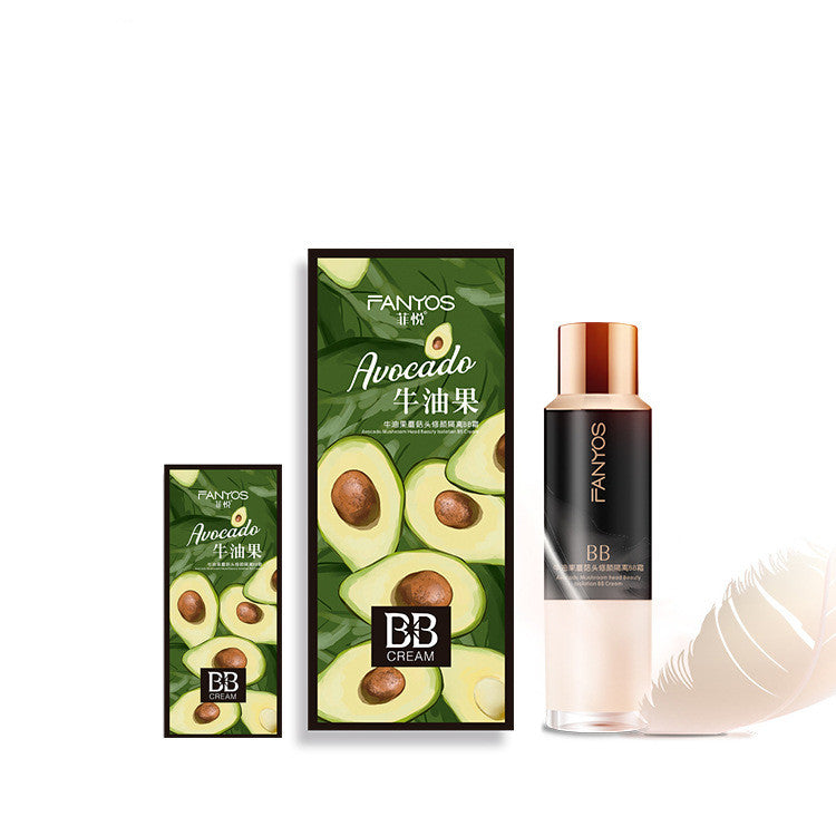 Fanyos Avocado BB cream mushroom head air cushion isolation cream concealer CC Foundation liquid factory OEM cosmetics