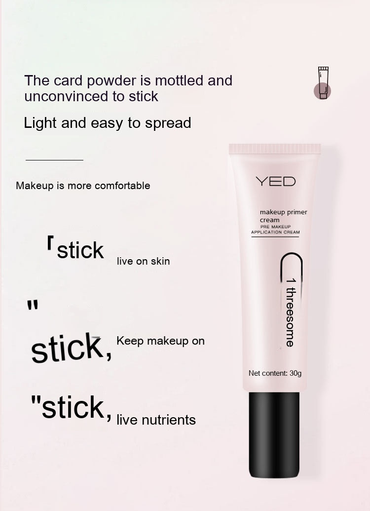 YED Not Easy To Makeup Delicate And Smooth Skin Feeling Milk Invisible Pores Not Stuck Powder Liquid Foundation