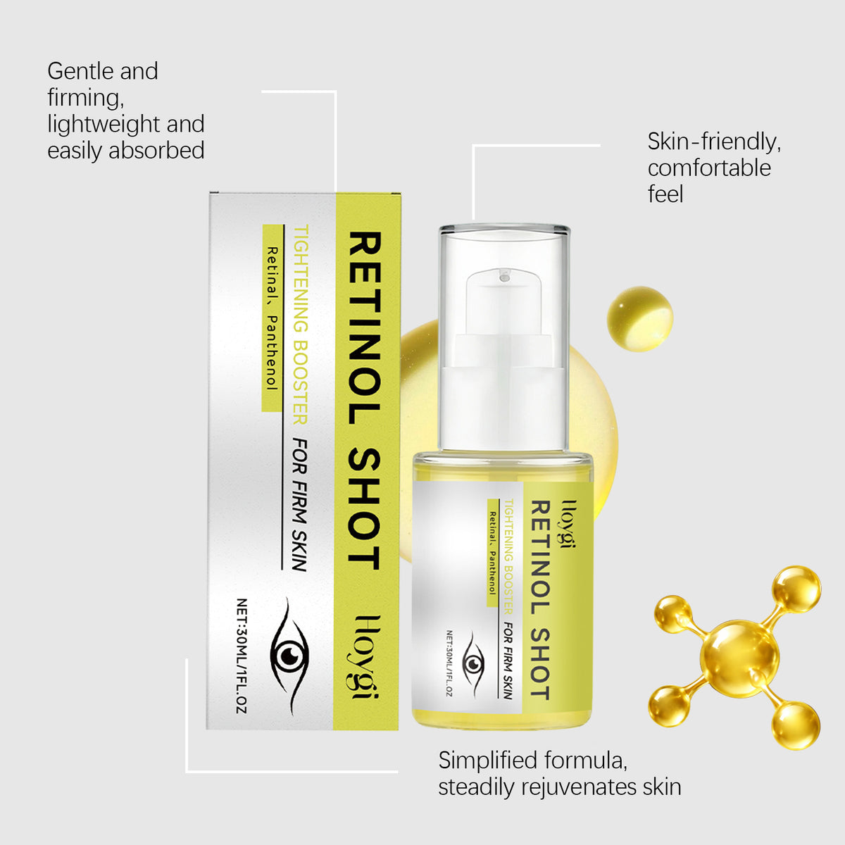 Hoygi Retinaldehyde Moisturizing Serum Eye Cream