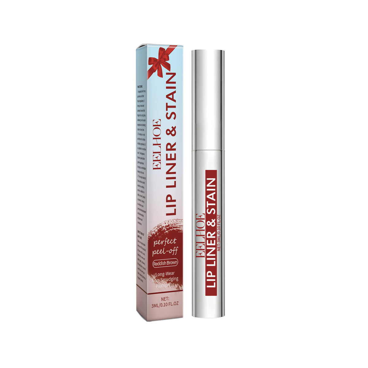 Eelhoe Peeling Lip Gloss Waterproof Lip Liner Stain Tattoo Long Lasting Makeup Peel Off Tattoo Lipgloss Hydrating Matte Lip Peel Off Lipliner Cosmetics