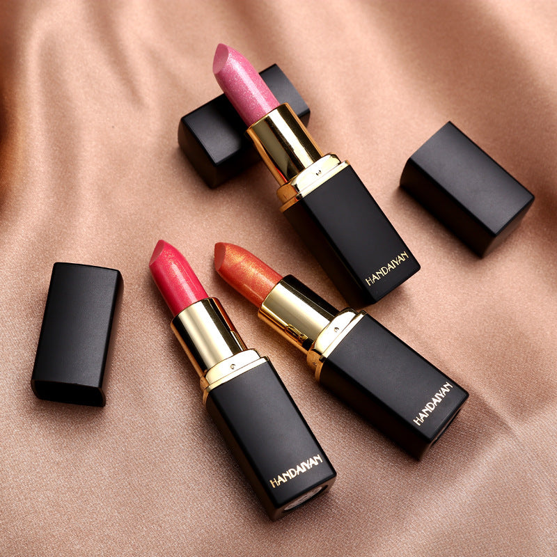Handaiyan Pearlescent color change temperature change lipstick