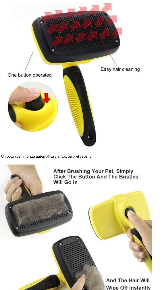 Pet Automatic Retractable Comb