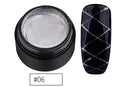 Nail Elastic Drawing Nail Oil Gum Spider Gum Creative ting Phototherapy ting Gum DIY Silk Drawing Gum