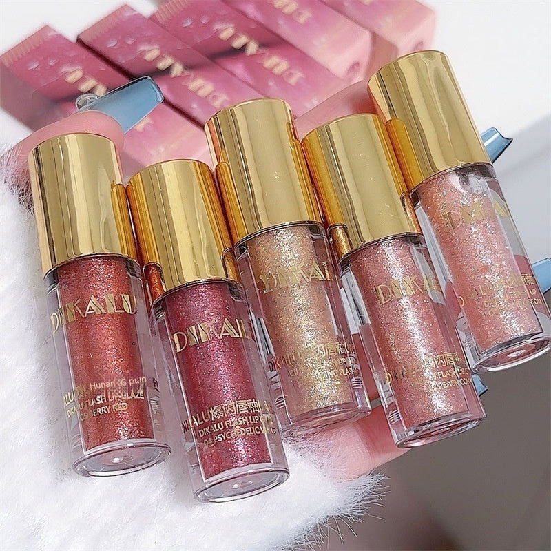 Dikalu Transparent Lip Gloss Water Light Lipstick Cream Pure Desire