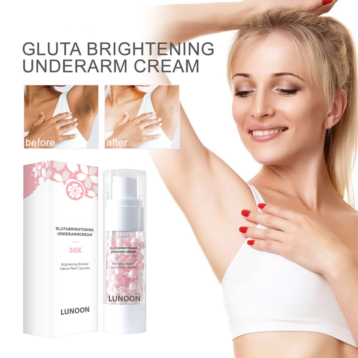 Lunnon Moisturizing Skin Cherry Blossom Cream