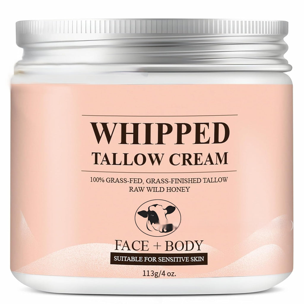 Whipped Tallow Butter Cream Relieves Dryness Replenishment Facial Moisturizing