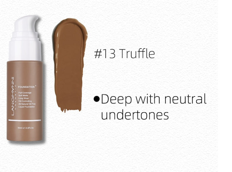 Langmanni Matte oil control Concealer liquid foundation