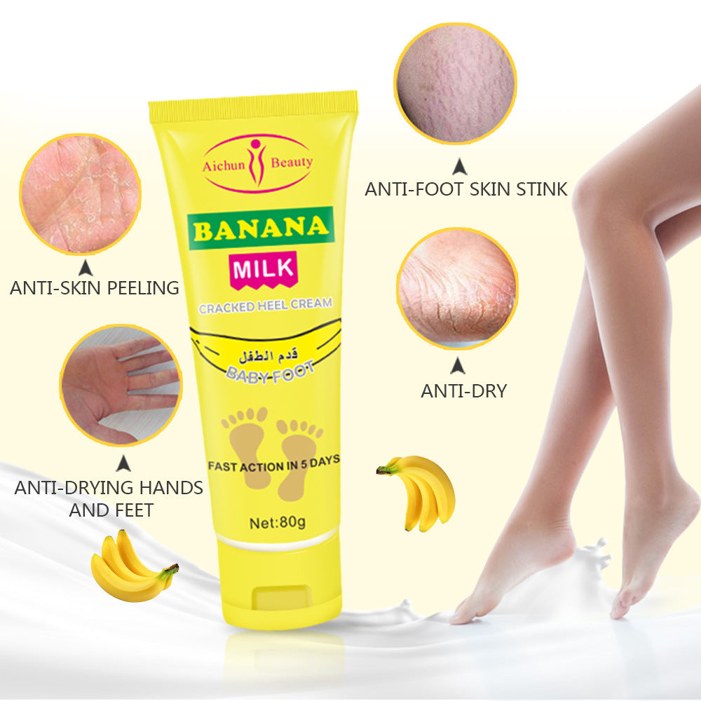 Aichun Beauty Banana Foot Cream Moisturizes And Prevents Cracking