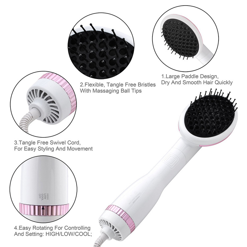 Leecol Ton Hair dryer multifunctional straight hair comb