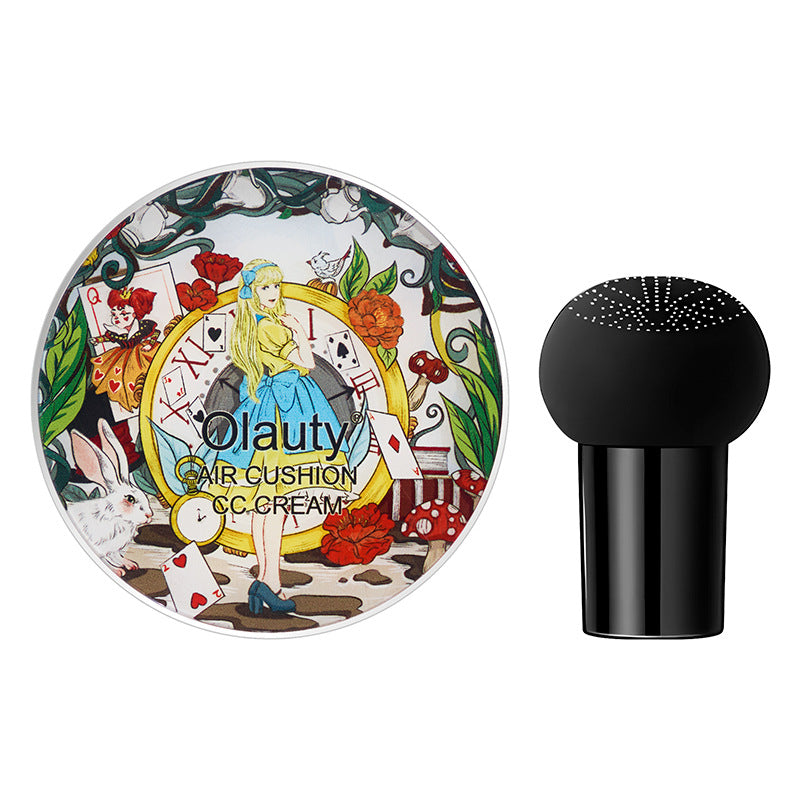 Olauty Beauty CC Cream Concealer Foundation With Mirror Powder Puff