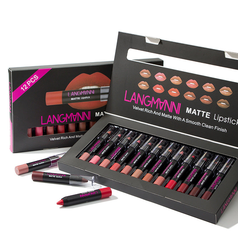 Langmanni 12 lipstick sets