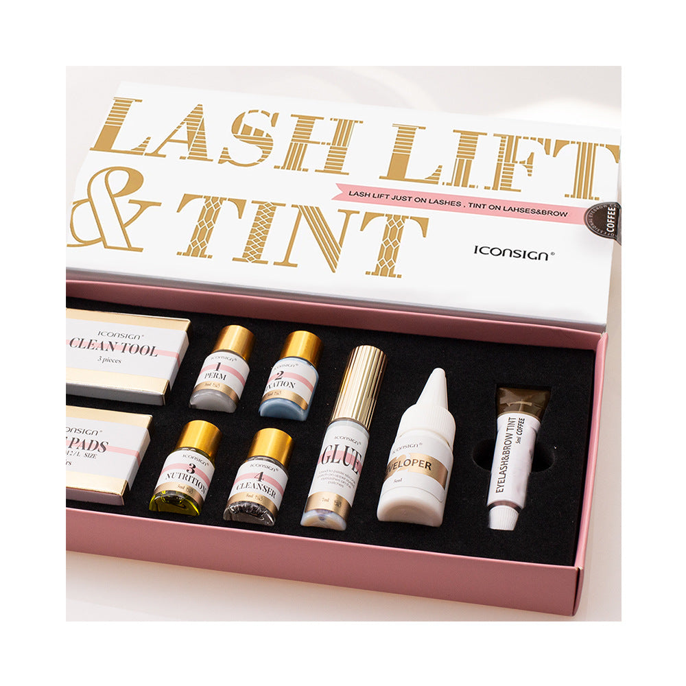 Iconsign Eyebrow Cream Curling Keratin Eyelash Perm Set