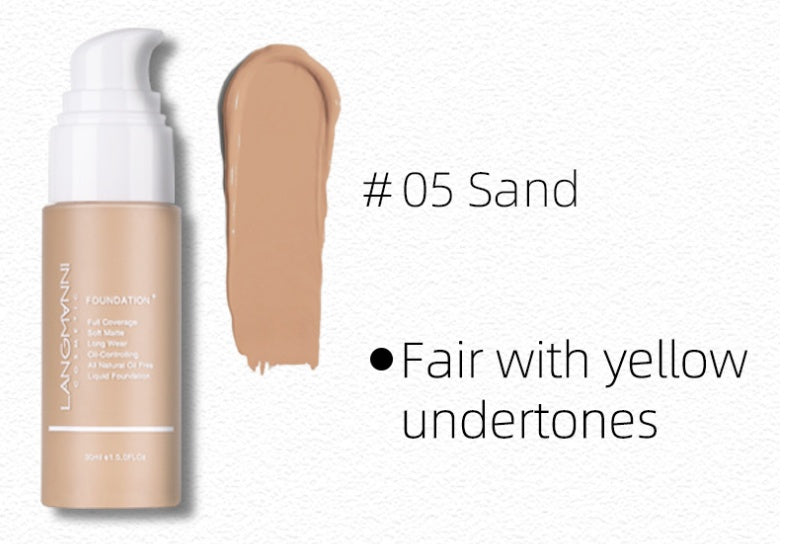 Langmanni Matte oil control Concealer liquid foundation