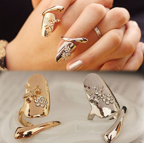 Korean Style Nail Fashion Temperament Ring
