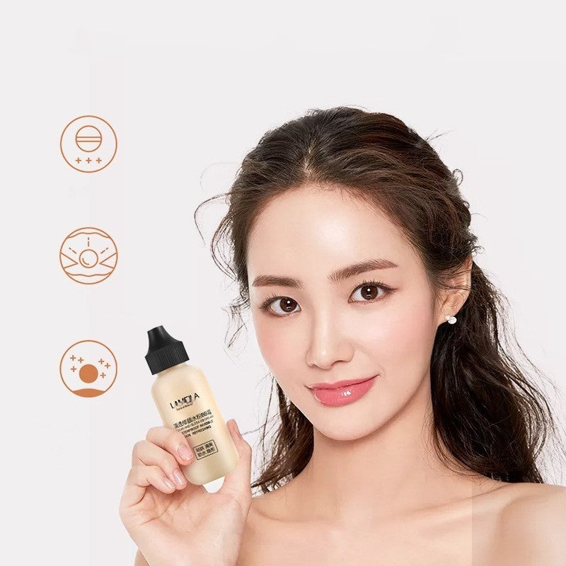Lameila Small Bottle Liquid Foundation Female Lasting Moisturizing Oil Control Concealer Bb Cream