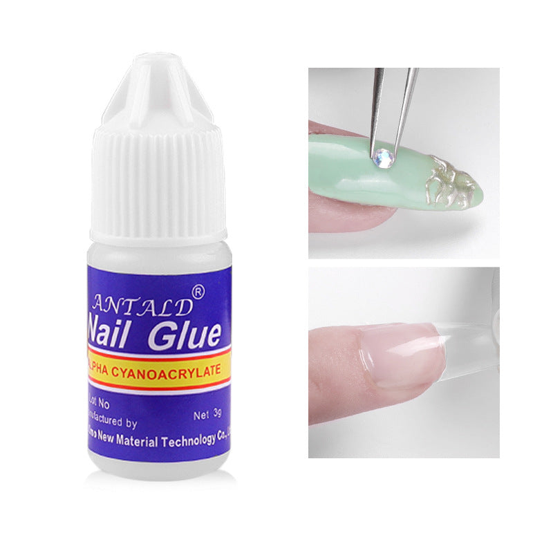 Antald Nail Piece Jewelry 3g Nail Glue Art Supplies