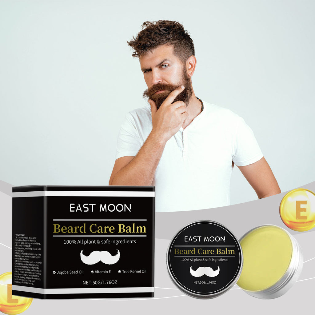 East Moon Men's Beard Care Cream Strong And Nourishing