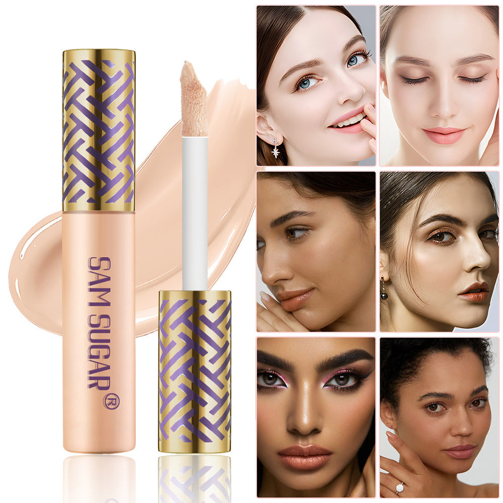 Sam Sugar 6 Colors Liquid Concealer Nourishing Foundation Makeup Is Not Easy To Makeup