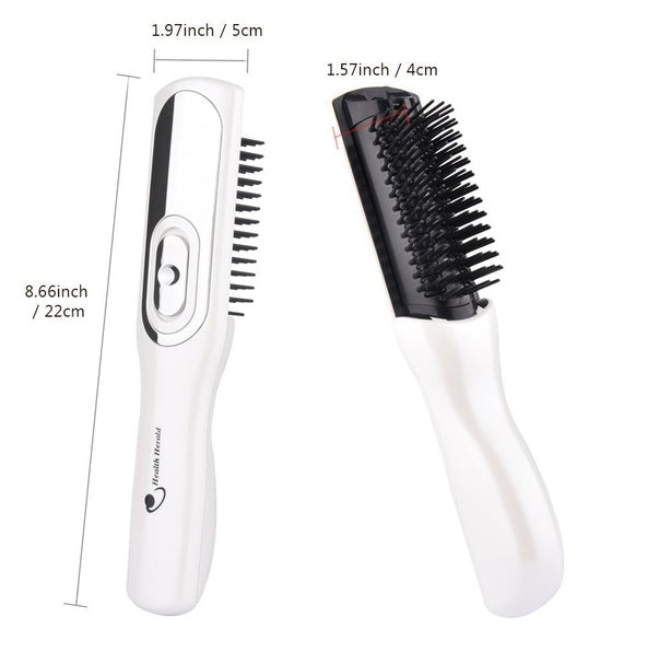 Health Herald Infrared Ray Growth Laser Hair Comb Massage Equipment Hair Brush Massager Laser Anti Hair Care Electric Vibration Hairbrush S46
