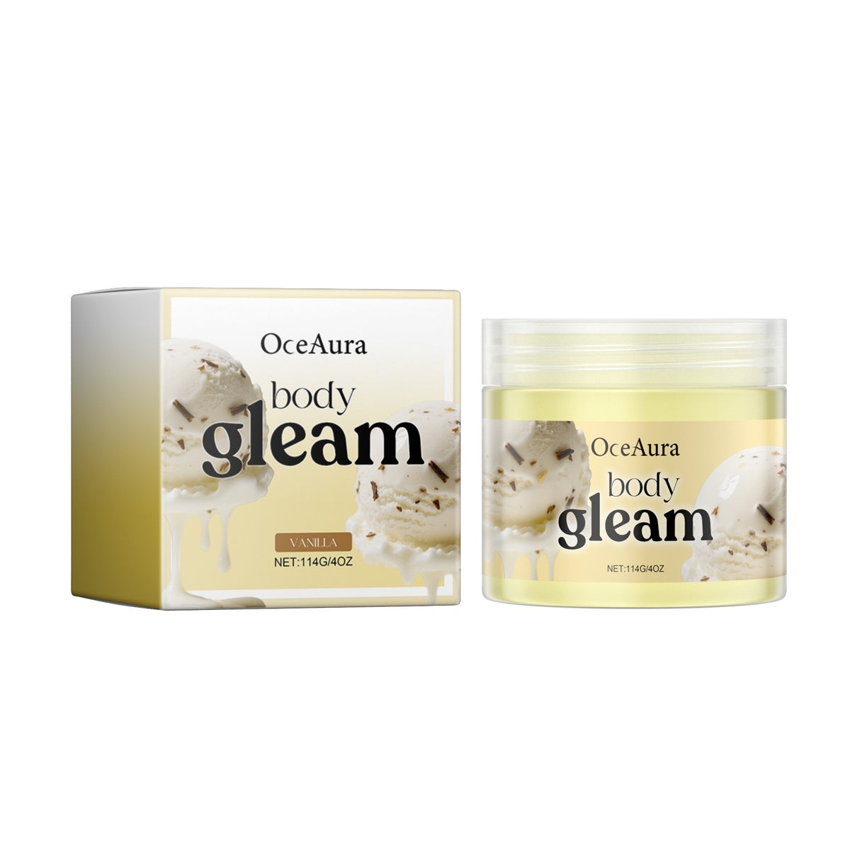 OceAura Body Butter Moisturizing Cream