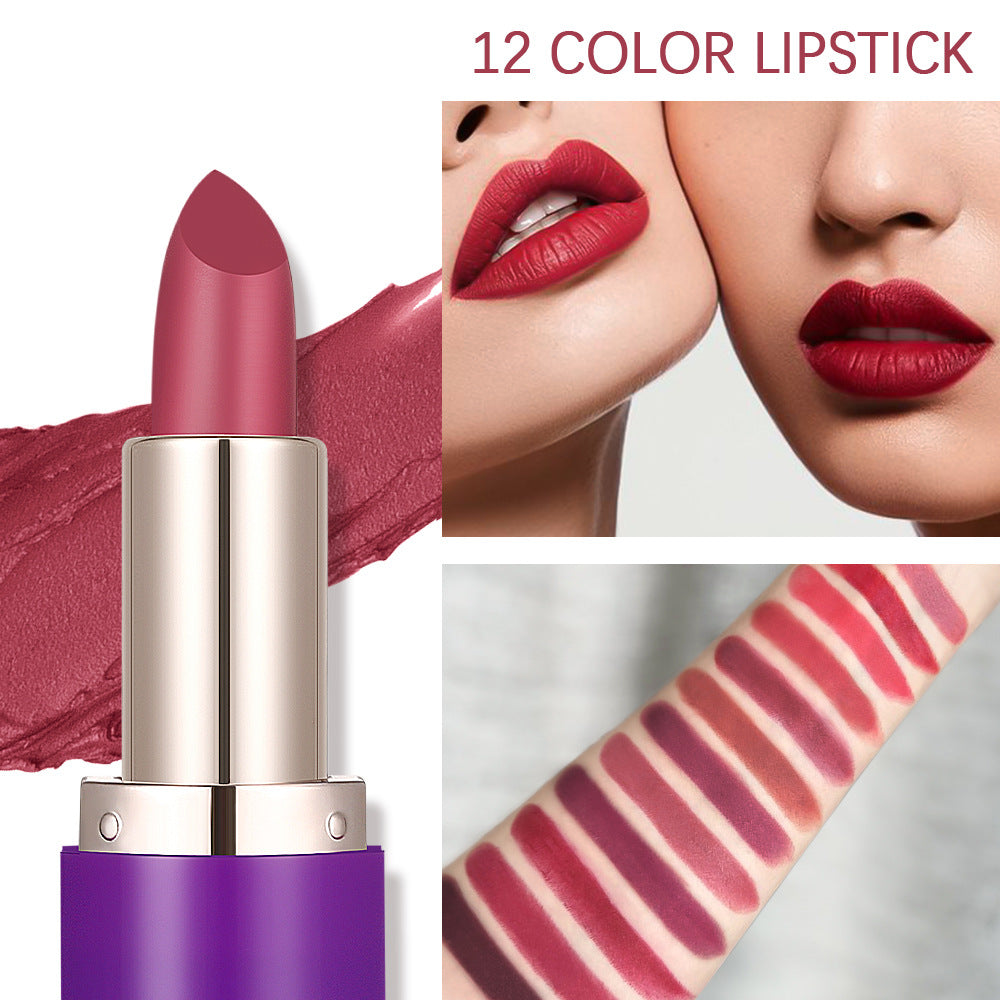 Baolishi Matte Lipstick Makeup Matte No Stain On Cup