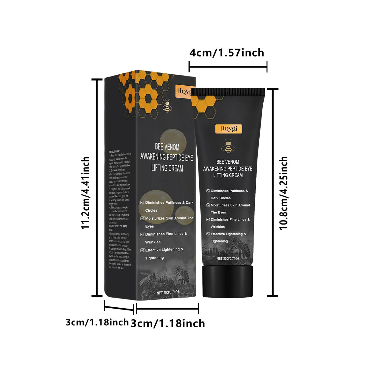 Hoygi Bee Awakening Peptide Eye Lifting Cream