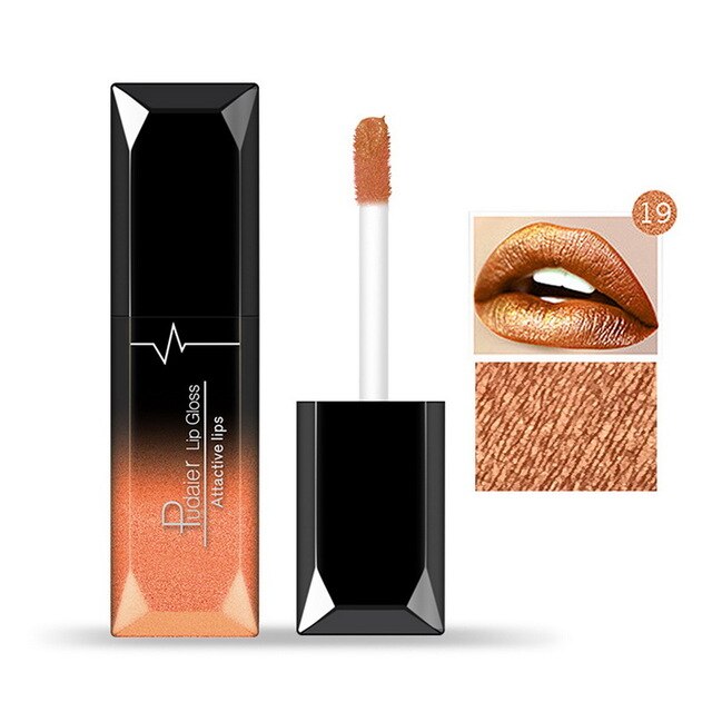 Pudaier Makeup matte matte lip gloss lipstick