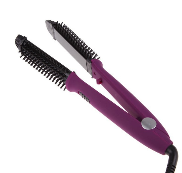 IN Styler Hair curling stick dual-purpose hair straightener buckle hair curler electric coil comb plywood