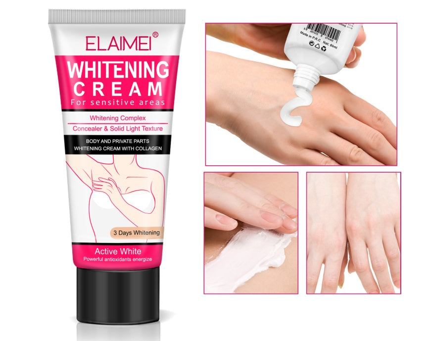 Elaimei His Majesty Brightening Cream Brightening Body Cream Artifact Dating Silk Stocking Cream Brightening