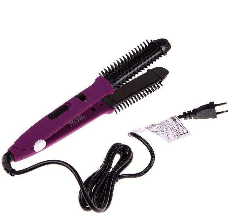 IN Styler Hair curling stick dual-purpose hair straightener buckle hair curler electric coil comb plywood